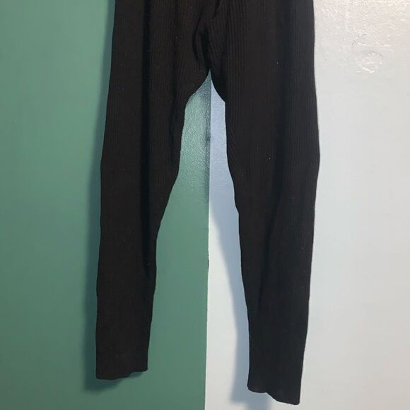 State Cashmere Ribbed Loungewear Joggers Large - Picture 6 of 7